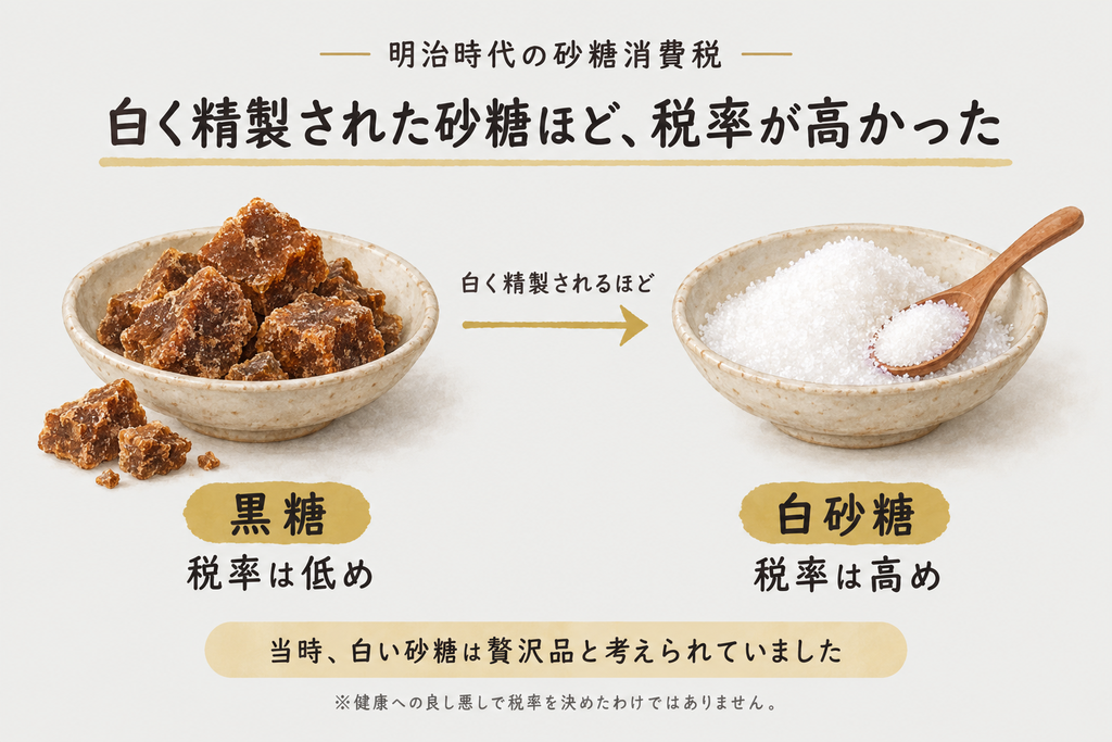 明治時代の砂糖消費税